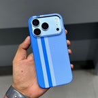 LUXO MAGSAFE CASE - SKY BLUE LINE ( No. 4067 ) Mobile Case by CoverMeUp