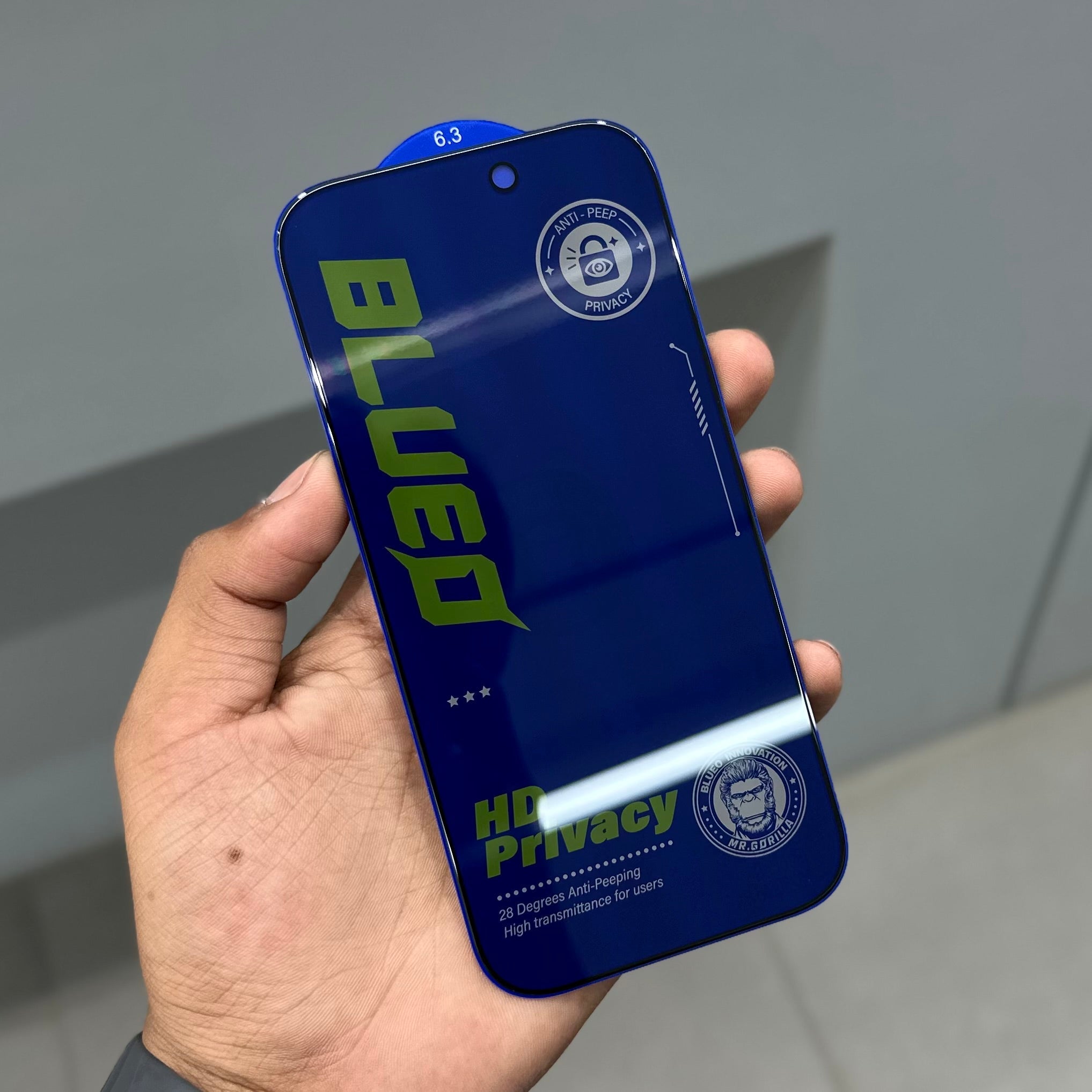 BLUEO HD PRIVACY GLASS ( No. 3258 ) Mobile Case by CoverMeUp - Style 2