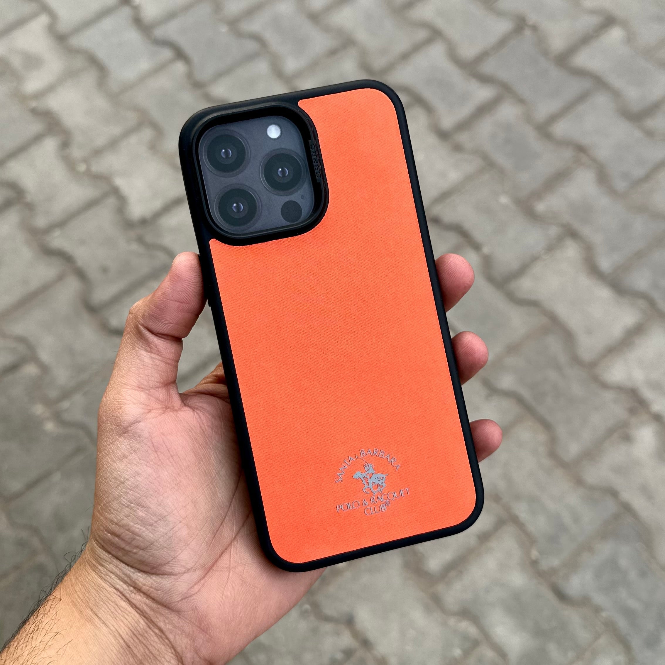 Santa Barbara Maroon-Orange ( No. 1715 ) Mobile Case by CoverMeUp