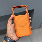 ICON GELIX SILICON CASE MAGSAFE - ORANGE ( No. 2554 ) Mobile Case by CoverMeUp - Style 4