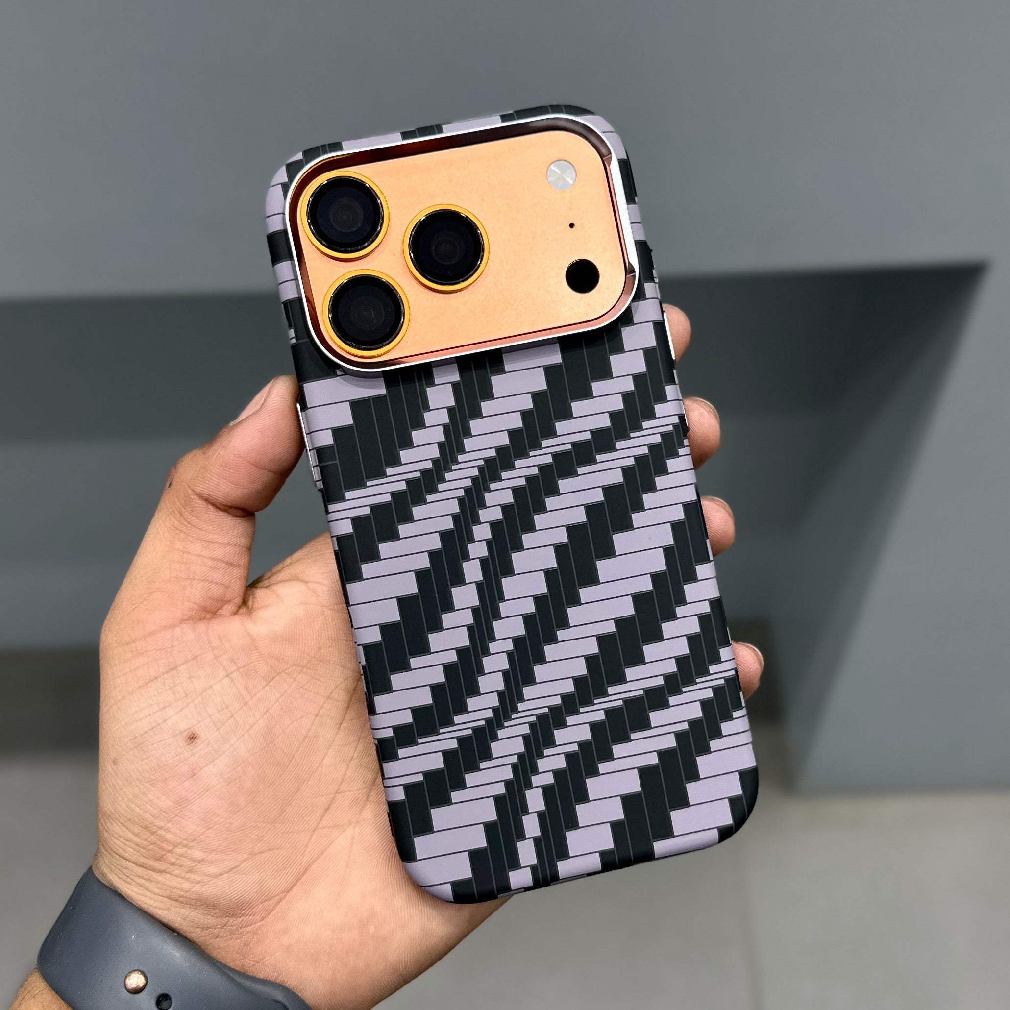 LUXO CARBON CASE - ILLUSION BLACK ( No. 3161 )