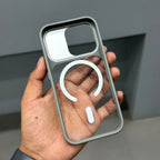 ICON N CLEAR METAL CAM CASE-GREY ( No. 3420 ) Mobile Case by CoverMeUp - Style 6