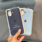 Protective Apple iPhone Back Cover - SilkFur Liquid Silicone iPhone 17 Case - Style 3