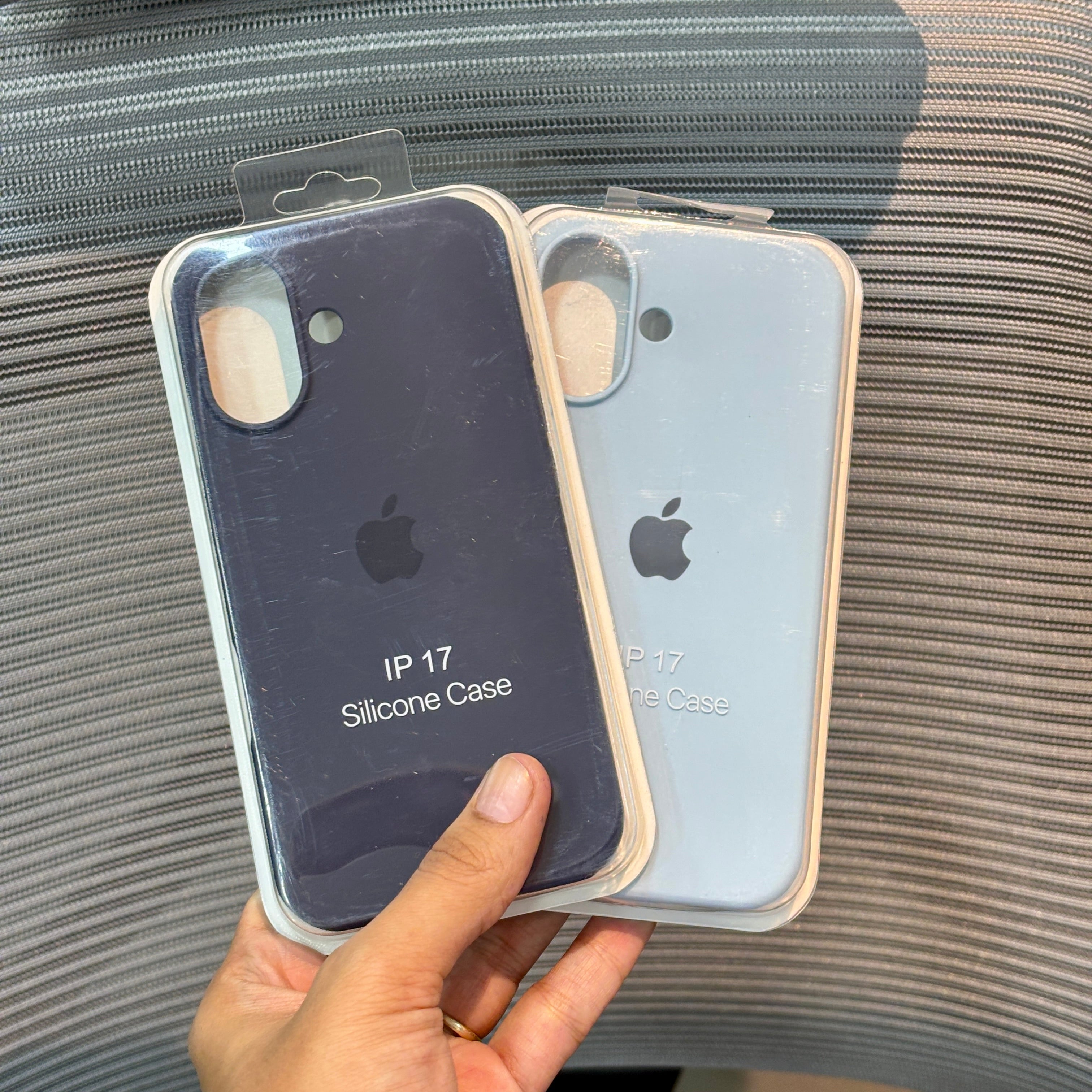 Protective Apple iPhone Back Cover - SilkFur Liquid Silicone iPhone 17 Case - Style 3