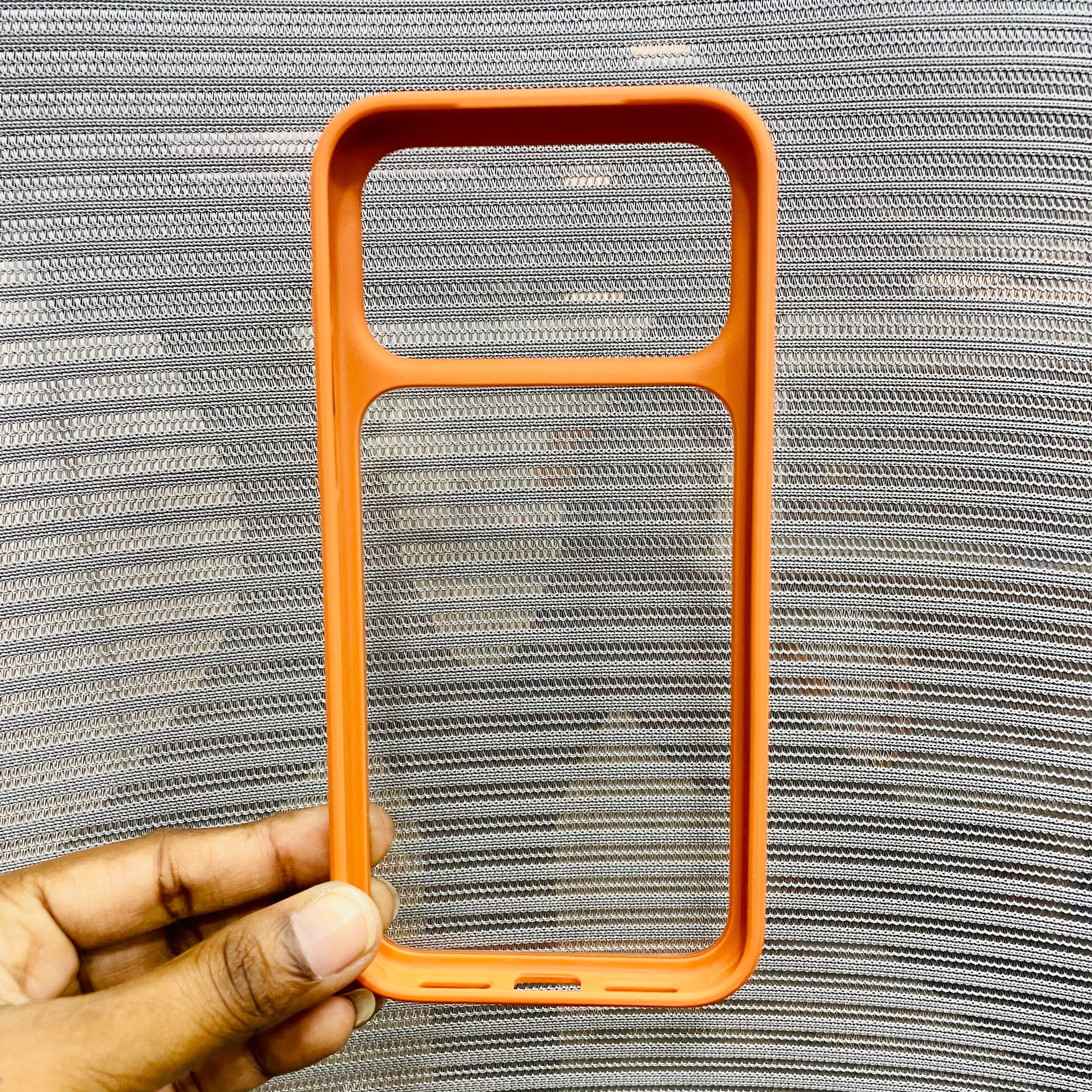 EdgeView Transparent Shock iPhone 17 Pro Max Case