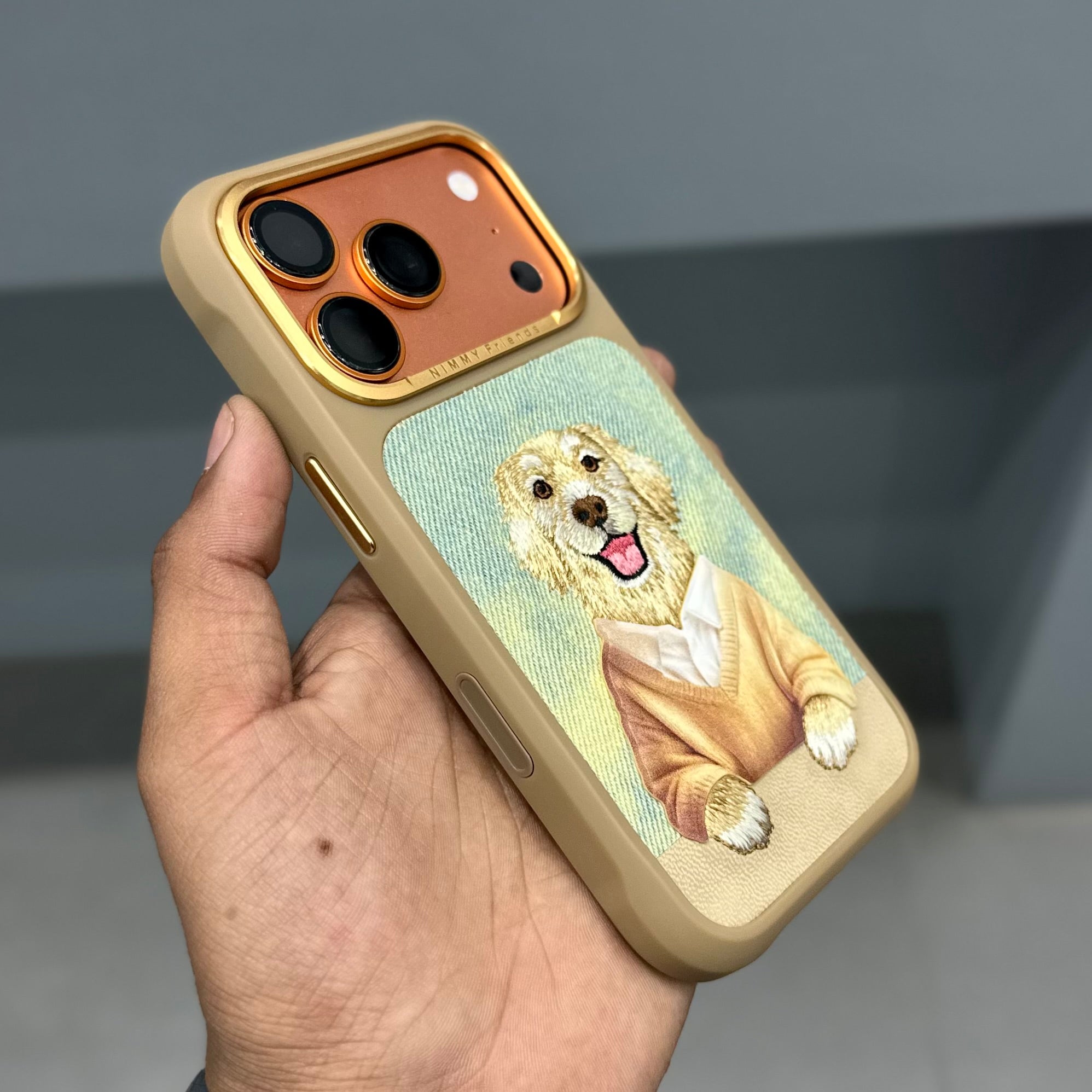NIMMY GALTEN SERIES MAGSAFE-BROWN GOLDEN RETRIEVER ( No. 3350 )