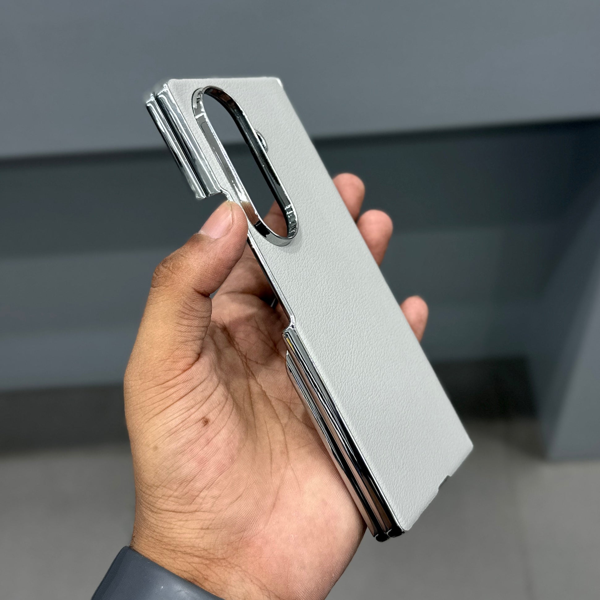 DYNAMYK VEGAN LEATHER CASE - GREY ( No. 3845 )
