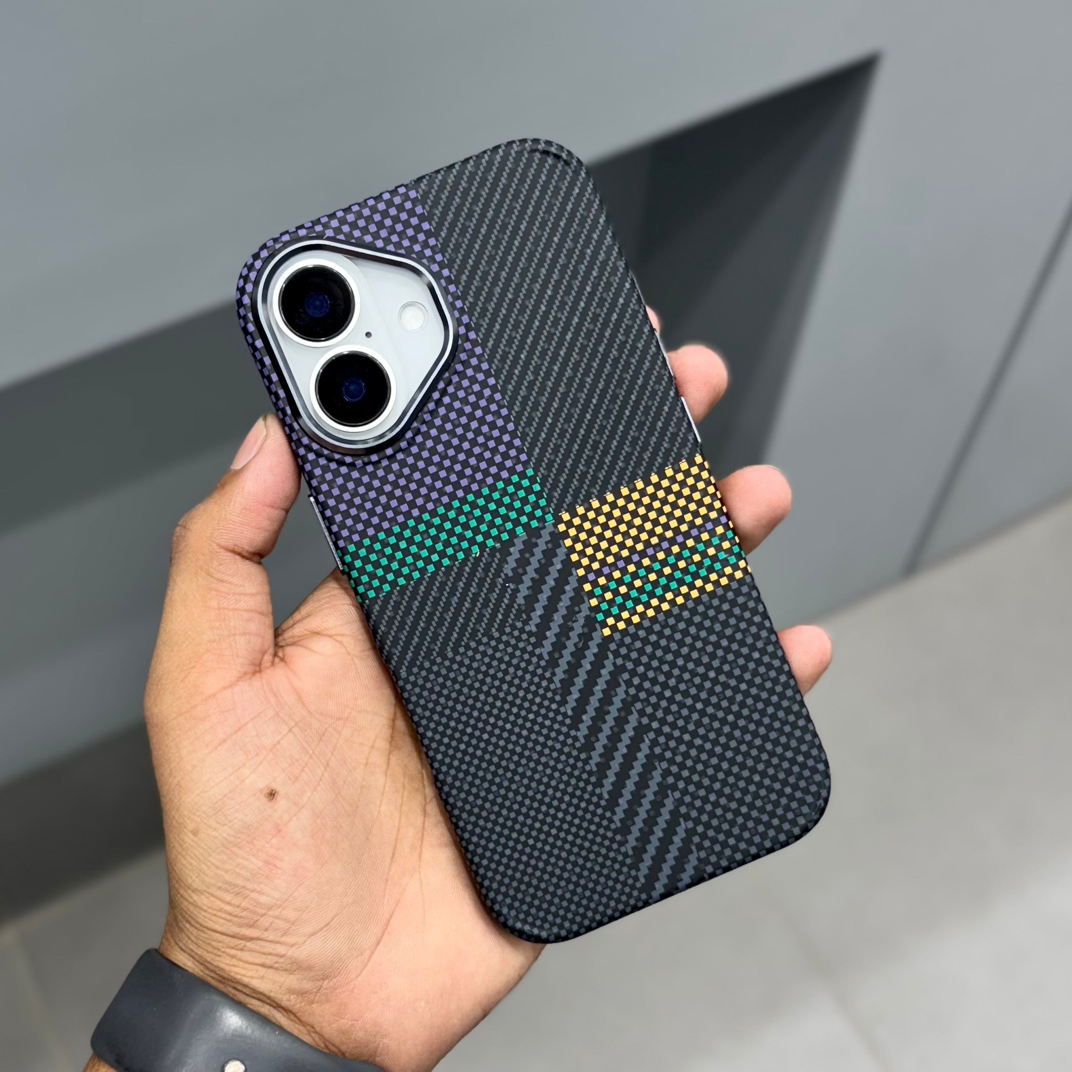 Hydro Carboni Case- Black & Green ( No. 2095 ) Mobile Case by CoverMeUp - Style 2