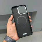 ICON CARBON CASE - BLACK ( No. 3058 ) Mobile Case by CoverMeUp - Style 3
