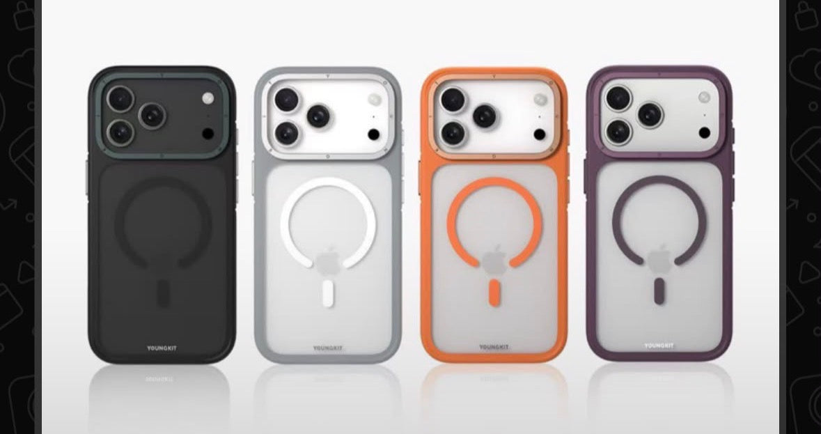 Case | YOUNGKIT Rocky Sand Series for iPhone 17/18 Pro & Pro Max
