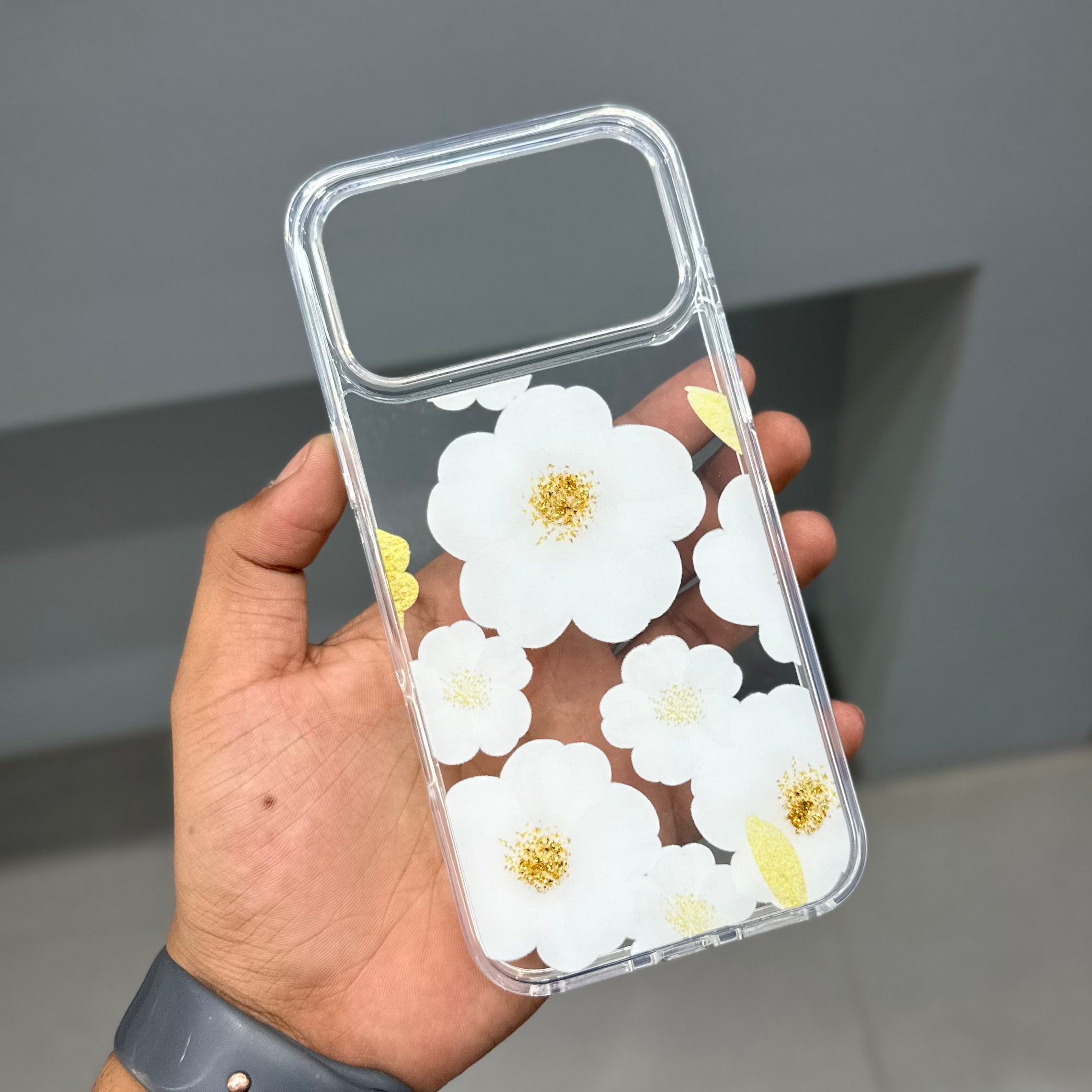 TRANZO BC 02 FLOWER CASE - WHITE ( No. 3629 )
