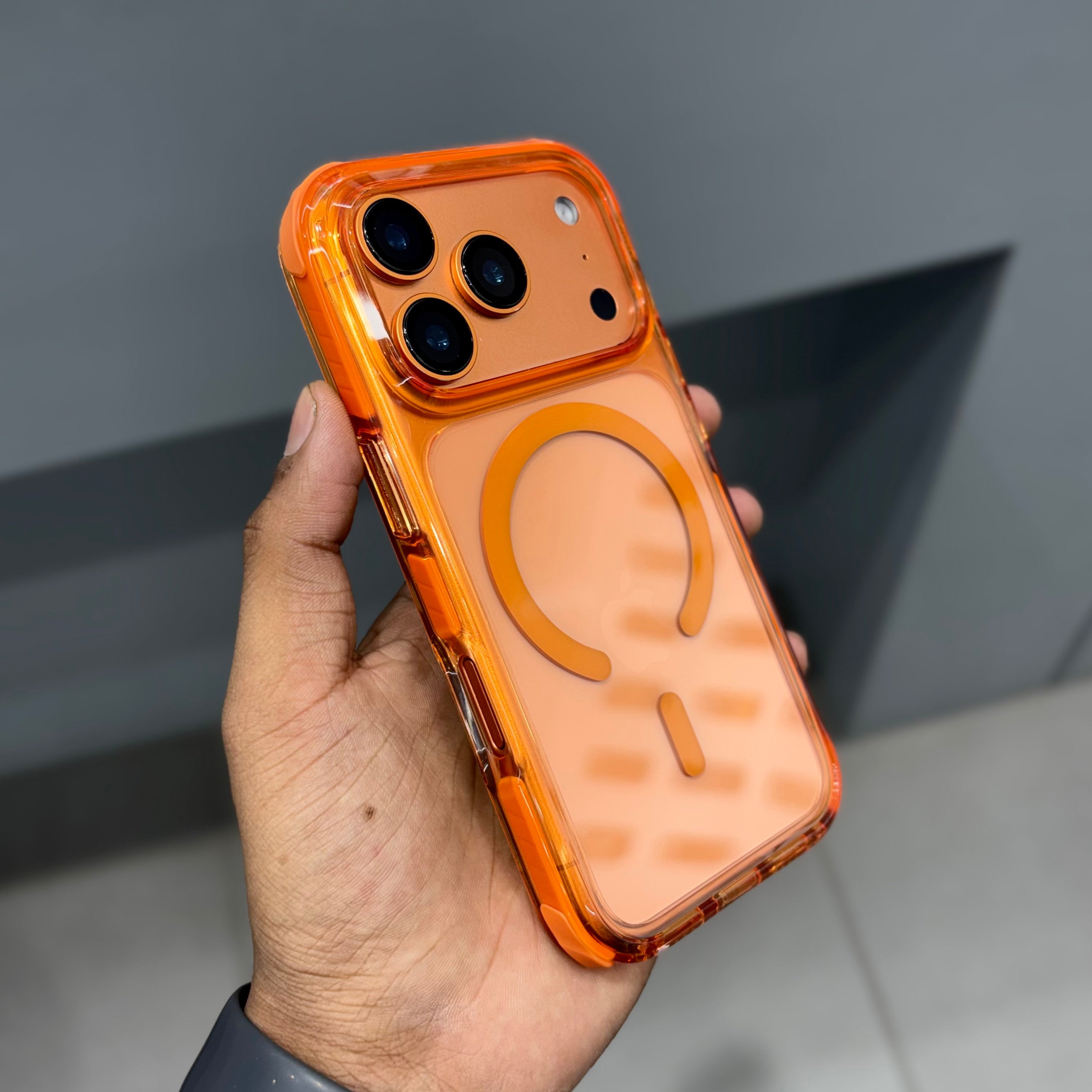 UNIQ COMBAT - ORANGE ( No. 2365 ) Mobile Case by CoverMeUp - Style 2