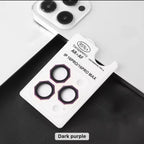 Protective Apple iPhone Back Cover - OctaGuard Metal Camera Rings for iPhone 17 Series - Style 10