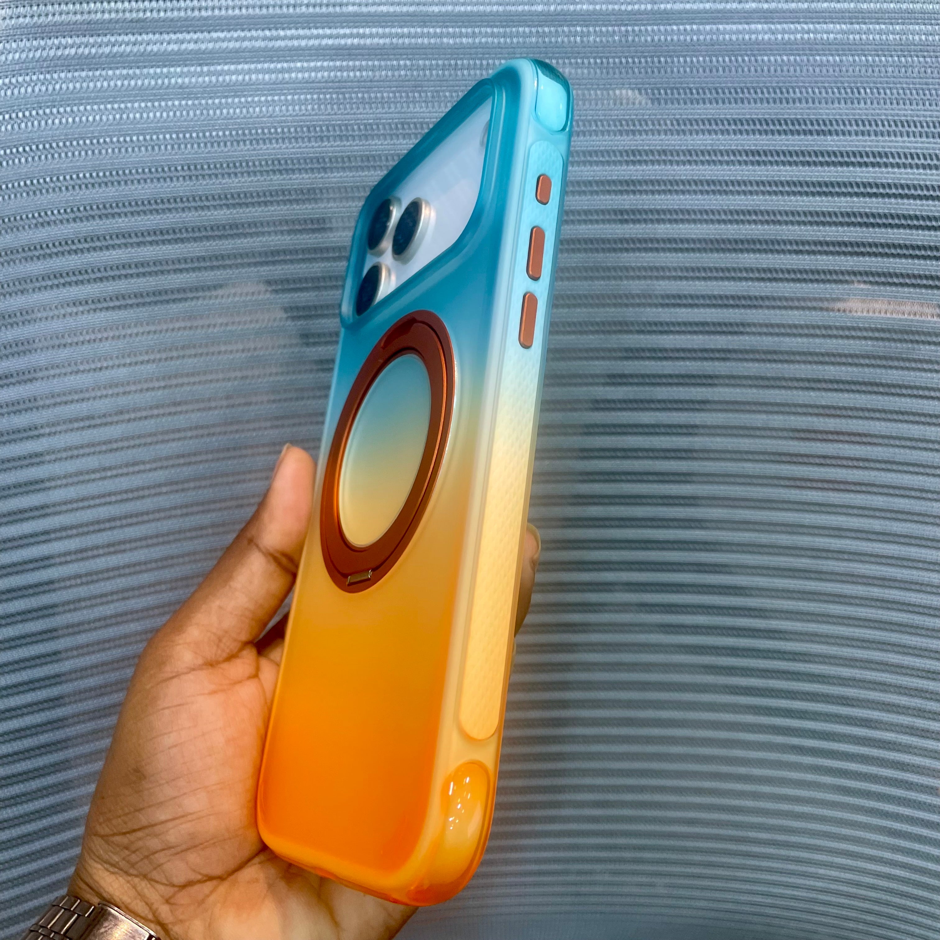 Gradient Matte Stand MagSafe iPhone 17 Pro Max Case