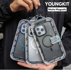 Protective Apple iPhone Back Cover - Youngkit Hidden Sand Matte Texture Case for iPhone - Style 3