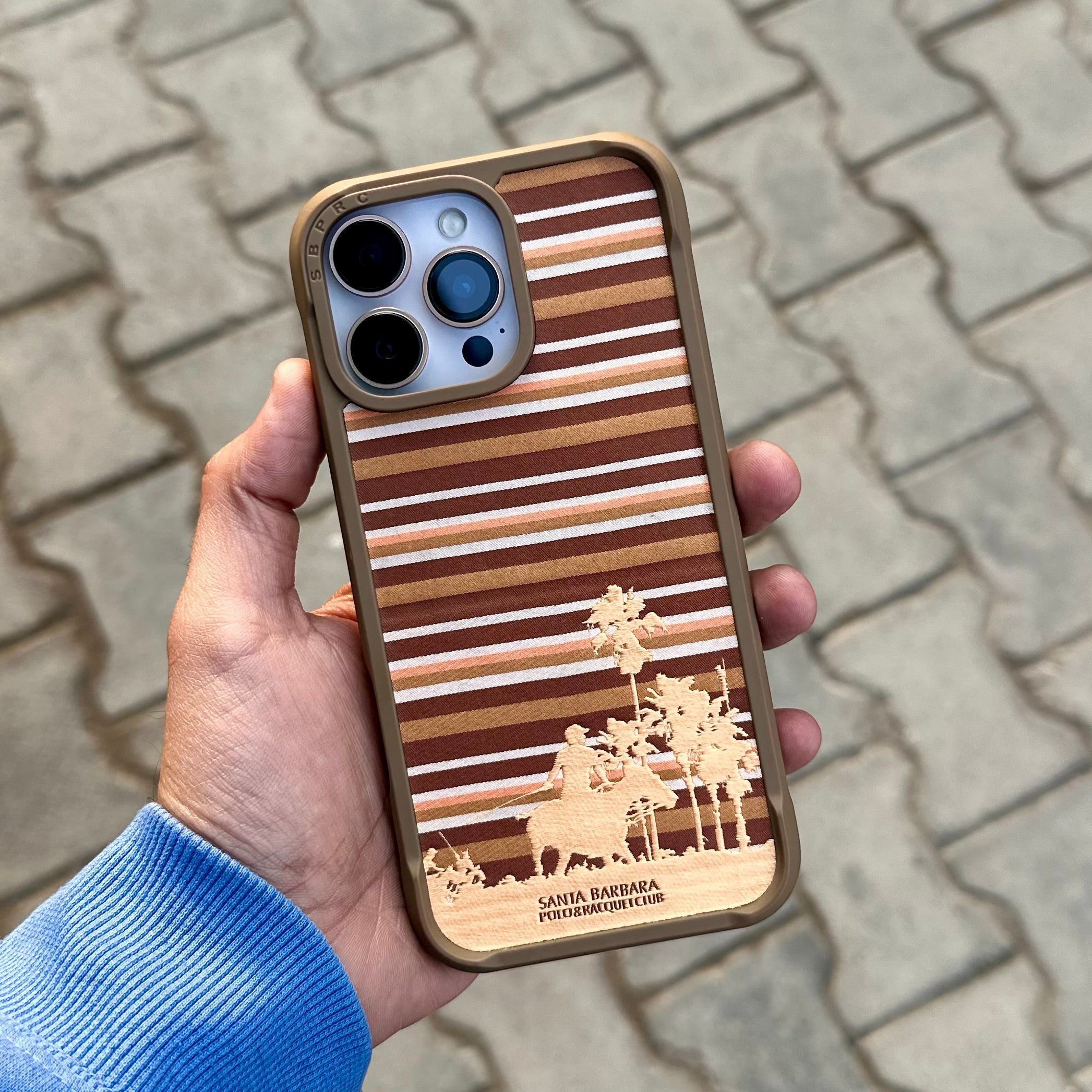 Santa barbara Elijah - Brown ( No. 1205 ) Mobile Case by CoverMeUp