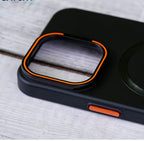 Protective Apple iPhone Back Cover - GRIP Luxury Frosted Magnetic iPhone Case - Style 3