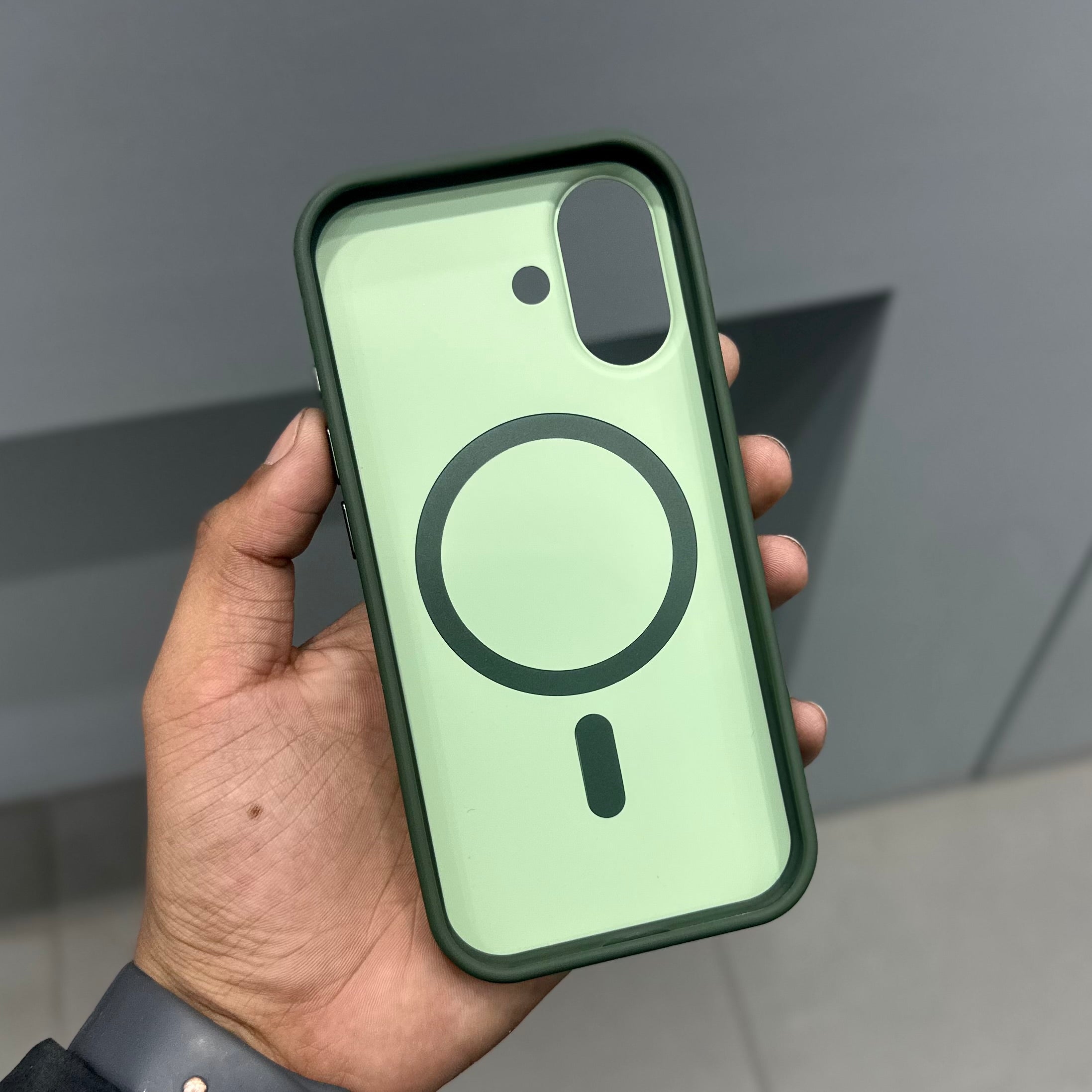 ROCKET LOOP CASE WITH MAGSAFE - GREEN ( No. 2663 ) Mobile Case by CoverMeUp - Style 3