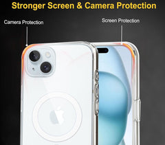 ANTI YELLOW MAGSAFE TRANSPARENT CASE FOR IPHONE