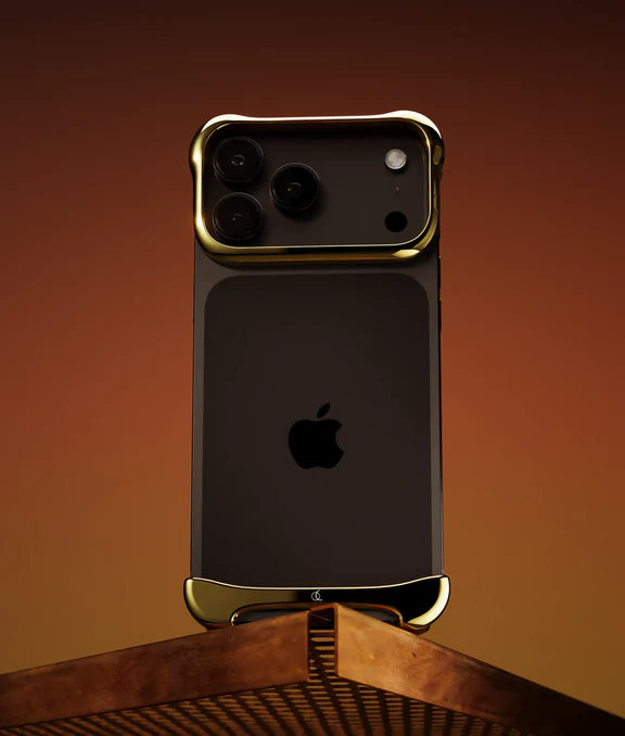 Protective Apple iPhone Back Cover - Arc Pulse Metal Case for iPhone - Style 10