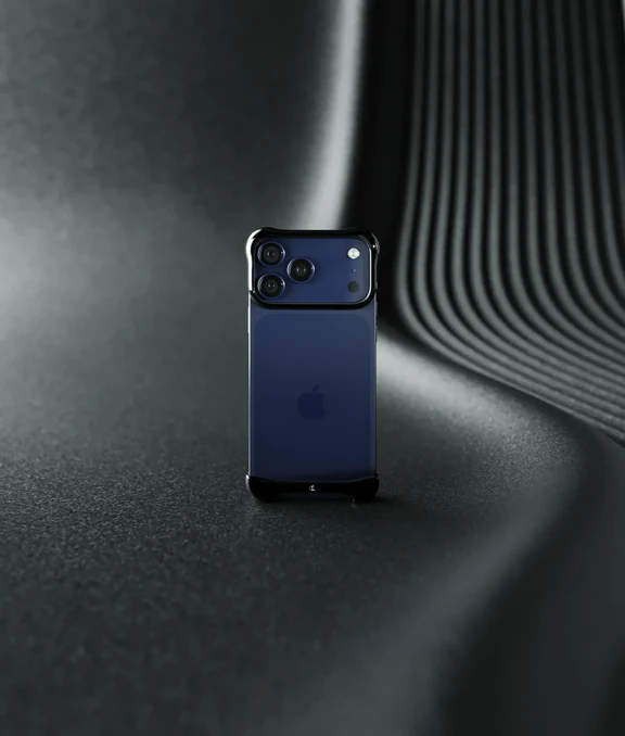 Protective Apple iPhone Back Cover - Arc Pulse Metal Case for iPhone - Style 11