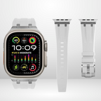 AP Sport Silicone Watch Band Strap for iWatch 42/44/45/49MM (WHITE) Mobile Case by CoverMeUp
