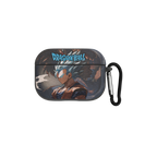 AirPods Pro & Pro 2 Case – Anime Warrior Energy Design | Smoke + Leather Finish Mobile Case by CoverMeUp - Style 4