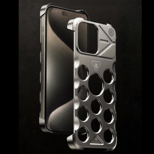 Aluminium Alloy Frameless Bumper Metal Case - iPhone