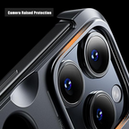 Protective Apple iPhone Back Cover - Aluminium Alloy Frameless Bumper Metal Case - iPhone - Style 3