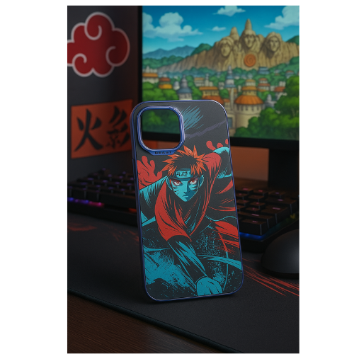Anime-Inspired Ninja Warrior iPhone Case – Matte Finish & Soft TPU