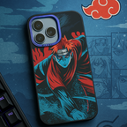 Protective Apple iPhone Back Cover - Anime-Inspired Ninja Warrior iPhone Case – Matte Finish & Soft TPU - Style 2