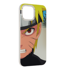 Anime Ninja Warrior iPhone 12 Case – Glossy Protective Cover Inspired by Classic Anime