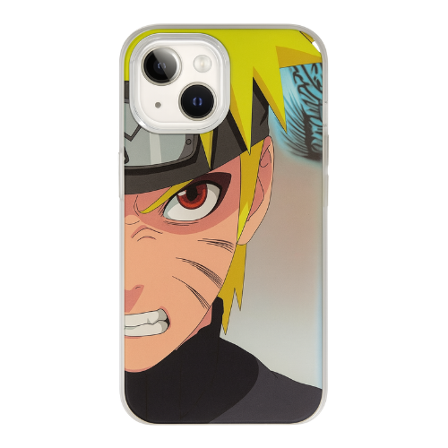 Anime Ninja Warrior iPhone 12 Case – Glossy Protective Cover Inspired by Classic Anime