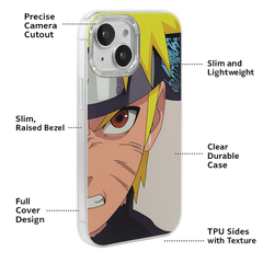 Anime Ninja Warrior iPhone 12 Case – Glossy Protective Cover Inspired by Classic Anime