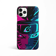 Anime Warrior Neon Shockproof Case – For iPhone 13 Pro Max