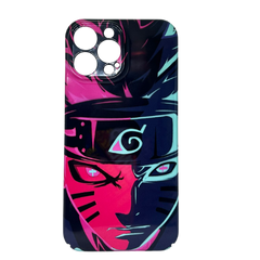 Anime Warrior Neon Shockproof Case – For iPhone 13 Pro Max