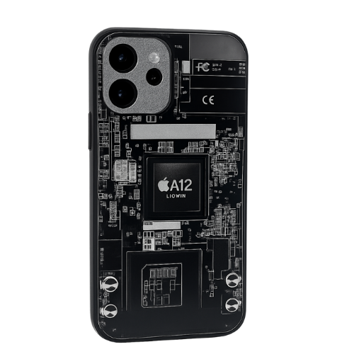 Apple Chipset Circuit iPhone Case – Mechanical Motherboard Tech Design