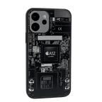 Protective Apple iPhone Back Cover - Apple Chipset Circuit iPhone Case – Mechanical Motherboard Tech Design