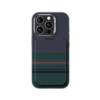 BENKS Armor Go Magnetic Wallet Stand (Blue/Green) Mobile Case by CoverMeUp - Style 2