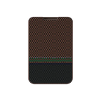 BENKS Armor Go Magnetic Wallet Stand (Brown/Green) Mobile Case by CoverMeUp - Style 3