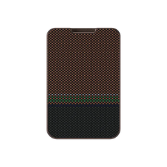 BENKS Armor Go Magnetic Wallet Stand (Brown/Green)