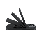 BENKS ArmorGo Magnetic Wallet Stand (Black) Mobile Case by CoverMeUp - Style 6