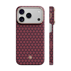 ArmorGrid Air Cherry Purple Case built with Kevlar® for iPhone 18 Pro Max