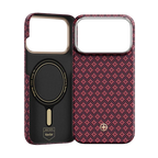 ArmorGrid Air Cherry Purple Case built with Kevlar® for iPhone 18 Pro Max