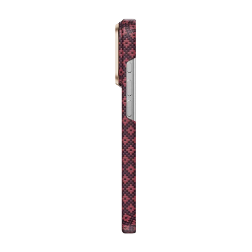 ArmorGrid Air Cherry Purple Case built with Kevlar® for iPhone 18 Pro Max