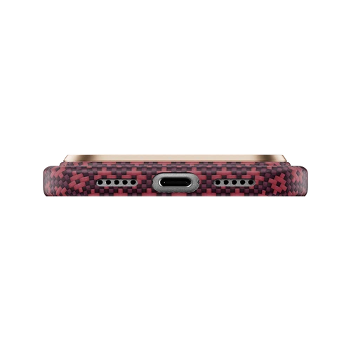 ArmorGrid Air Cherry Purple Case built with Kevlar® for iPhone 18 Pro Max