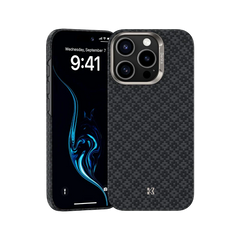 BENKS ArmorGrid ArmorAir Case Built with Kevlar® for iPhone 16 Pro (BLACK)