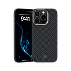 Protective Apple iPhone Back Cover - BENKS ArmorGrid ArmorAir Case Built with Kevlar® for iPhone 16 Pro (BLACK)