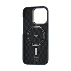 BENKS ArmorGrid ArmorAir Case Built with Kevlar® for iPhone 16 Pro (BLUE)