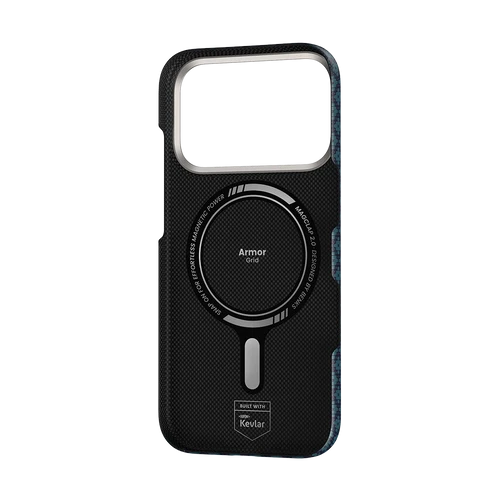 ArmorGrid Air Beyond Blue Case built with Kevlar® for iPhone Series